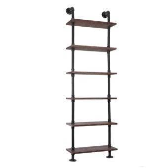 Etagère style industrielle en acier et en bois- 6 Etages iKayaa x Interougehome - Achat & prix ...