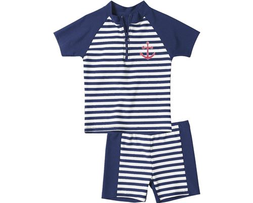 Playshoes maillot de bain résistant aux UV bleu garçon