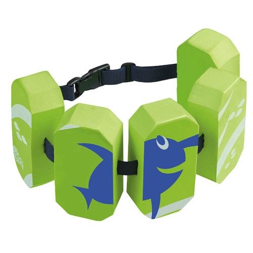 Beco ceinture de natation 5 flotteurs 15-30 kg vert