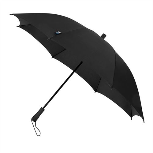 Impliva TravelLightparapluie de voyage coupe-vent 100 cm noir