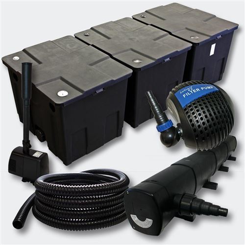 Meilleurs prix pour Kit:Filtration de Bassin 90000l 72 Watts UVC Stérilisateur Pompe Fontaine 4216464