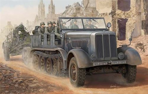 Maquette Trumpeter SD.KFZ.8 SCHWERER- 1/35 - Maquette militaire
