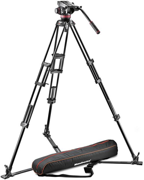 Manfrotto Professional fluid video system - trépied