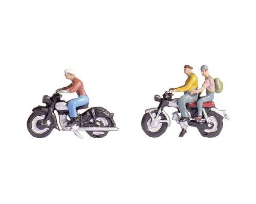 Noch Figurines Motards H0 - Image 1