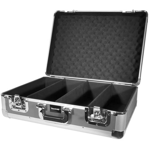 19 Sur Valise De Transport Rangement Silver Pour 150 Cd Avec