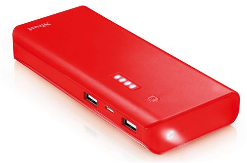 Trust Urban Chargeur Portable 10.000 Mah Rouge