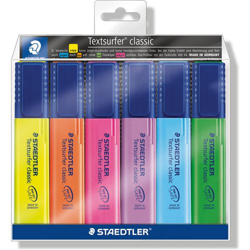 Staedtler - Surligneur "Textsurfer Classic" , Étui De 6