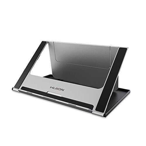 HUION Graphics Dessin Tablet Monitor Support de Bureau Pliable réglable pour GT-156 HD V2 / Ipad/Macbook