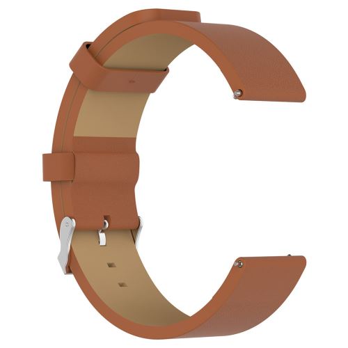 Générique Marron Bracelet De Montre Compatible Avec Fitbit Versa Lite, Cuir