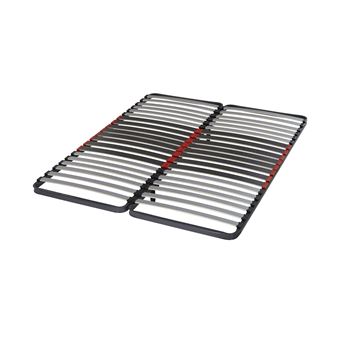 EBAC Sommier 2 x 80 x 200 C034 lombalattes 2x80x200cm
