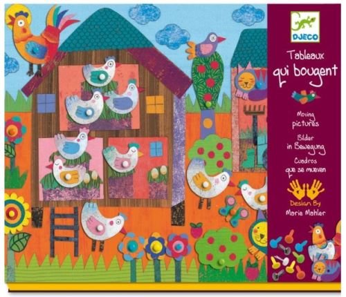 Djeco - Tableaux Qui Bougent Petite Ferme
