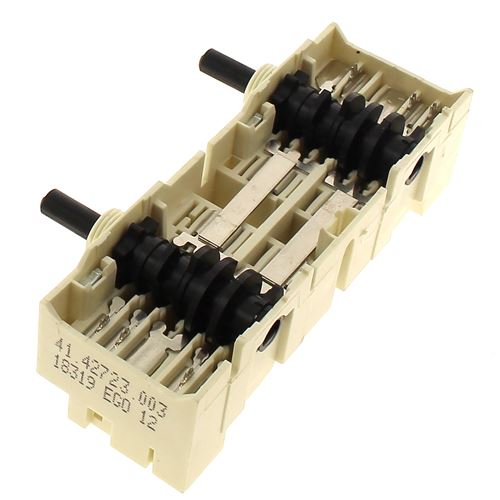 Commutateur double 4142723003 pour Table de cuisson Faure, Table de cuisson Electrolux, Table vitroceramique Electrolux, Table de cuisson Arthur marti