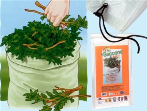 Sac à Déchets de Jardin Gardiun Indéchirable Ø90x150 cm Polyéthylène Anti-Gouttes