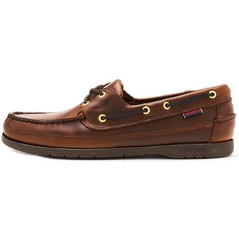 sebago cuir marron