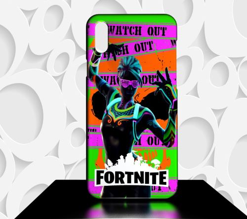Coque compatible pour Samsung Galaxy A10 Fortnite Battle Royale 009