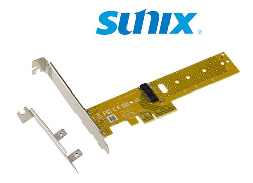 Carte SUNIX P2M04M00 PCIe M2 NVMe (M.2 NGFF Gen 3.0 B+M ou M Key) - Optimisation des débits