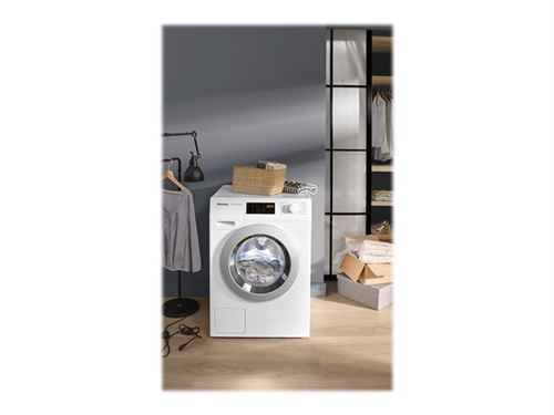 Miele W1 Classic WDB030 Eco - Machine à laver - Niche - largeur : 60 cm - hauteur : 85 cm - chargement frontal - 7 kg - 1400 tours/min - blanc lotus - État correct Miele sur Fnac