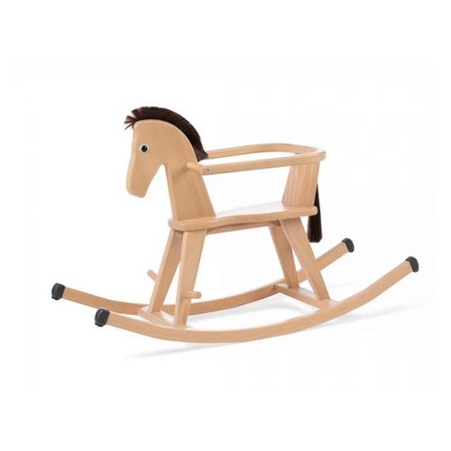 Geuther Cheval a bascule HALLA Arceau de protection amovible Couleur Naturel État correct - Geuther reconditionné disponible sur Fnac