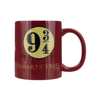 Harry Potter Tasse Platform 9 3/4 Hogwarts Express bordeaux