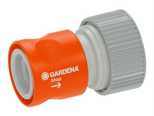 Gardena "Profi" Maxi-Flow - Raccords - avec arrêt d'eau - adapté pour flexible 19 mm (3/4")