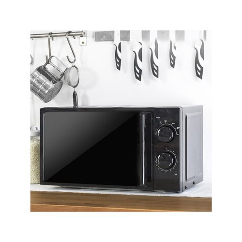 Cecotec 01367 - Four micro-ondes monofonction - pose libre - 20 litres - 700 Watt - noir