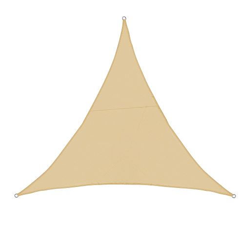 Voile pare-soleil renforcée étanche 420D Oxford Polyester Canopy couleur crème