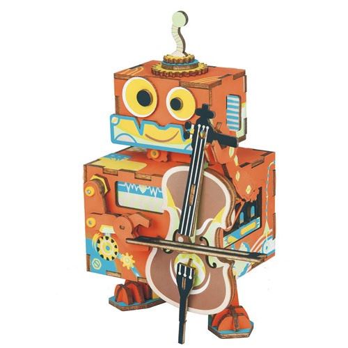 Robotime kit de construction boîte à musique Performer junior bois 88-pièces