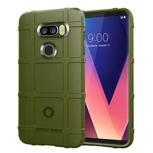 Etui Coque de protection durable anti choc pour LG V30 - Vert foncé