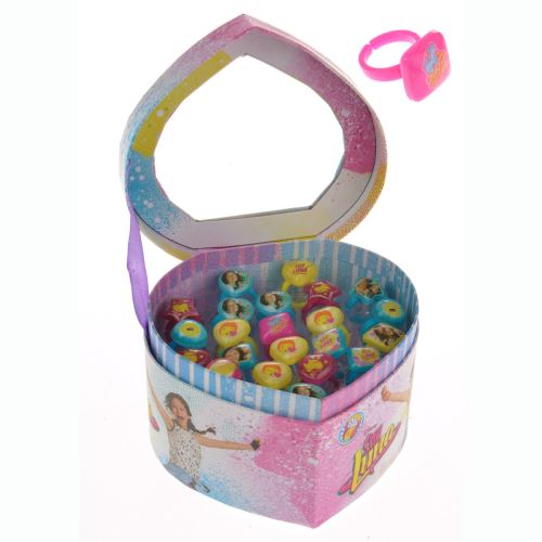 Soy luna boîte cœur 22 bagues wdsl119