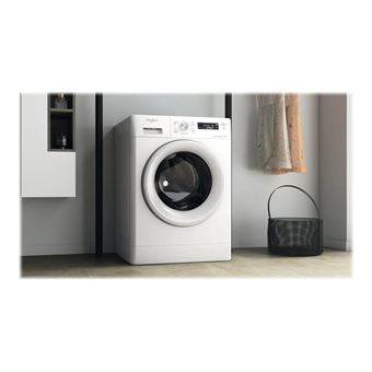 Whirlpool FFS 7438 W FR - Machine à laver - largeur : 59.5 cm - profondeur : 57.5 cm - hauteur : 84.5 cm - chargement frontal - 52 litres - 7 kg - 1400 tours/min - blanc