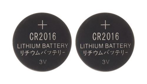 Thomson - Pack de 2 piles lithium bouton CR2016