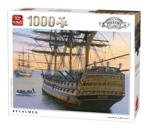 King encalminé 1000 pièces de puzzle