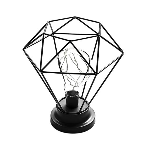 Fer Lampe créatif Bureau Chambre Décoration Photographie Prop lampe_Home13