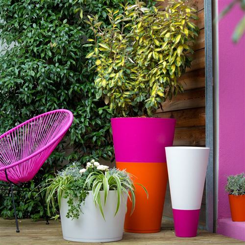 Pot de fleur design tokyo 36 grosfillex
