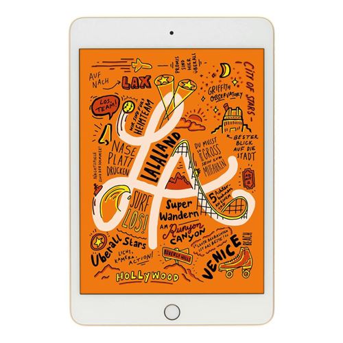 Apple iPad mini 5 Wi-Fi - 5ème génération - tablette - 256 Go - 7.9 IPS (2048 x 1536) - or
