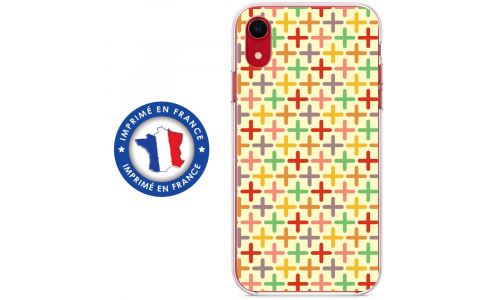 Coque souple pour Apple iPhone XR avec impression Motifs retro 3