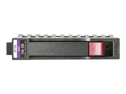 HPE Dual Port Enterprise - Vaste schijf - 146 GB - hot-swap (verwisselbaar zonder uitschakelen) - 2.5 SFF - SAS - 15000 tpm