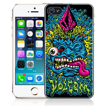 Coque pour iPhone 5C volcom abstrait - 1