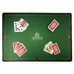Tapis de belote GRIMAUD - néoprène - 40 x 60 cm - coloris vert