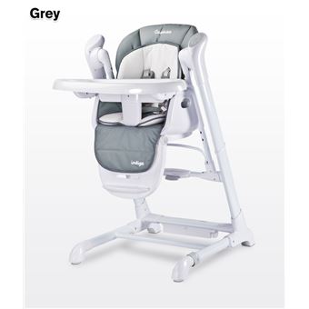 2en1 Chaise Haute Avec Balancelle Bebe Enfant Chaise Repas Gris Autre Mobilier Bebe Achat Prix Fnac