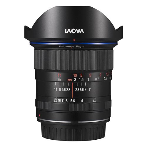 Objectif 12mm f/2.8 Ultra grand angle ZERO-D compatible avec Canon