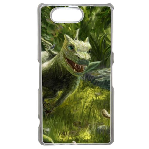 Coque Bébé Dragon Compatible Sony Xperia Z3 Transparent