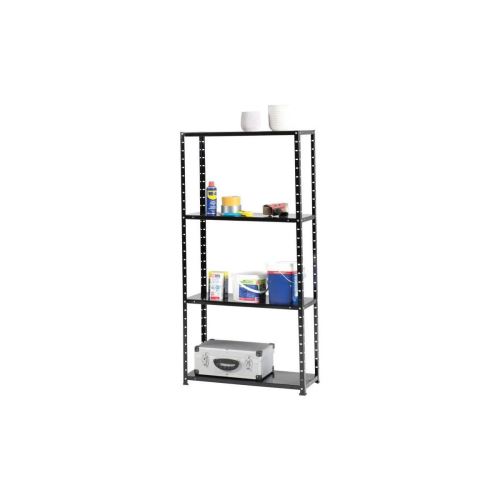 Practo Home Etagere Metal Noire 150x75x30cm