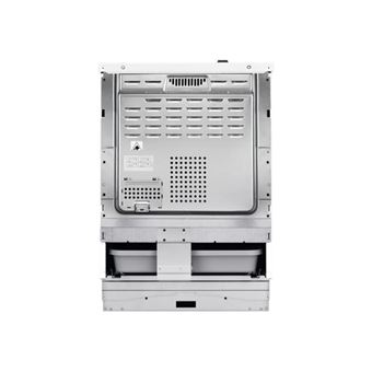 AEG MaxiKlasse CIB6470APM - Cuisinière - pose libre - largeur : 59.6 cm - profondeur : 60 cm - hauteur : 84.7 cm - avec système auto-nettoyant - acier inoxydable