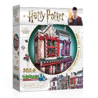 Puzzle 3D Harry Potter Boutique Quidditch et Slug