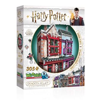 Puzzle 3D Harry Potter Boutique Quidditch et Slug