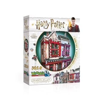 Puzzle 3D Harry Potter Boutique Quidditch et Slug