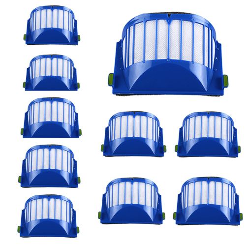 10pc Paquet Filtre Roomba 551 552 564 500 580 5 630 650 Series Aspirateur