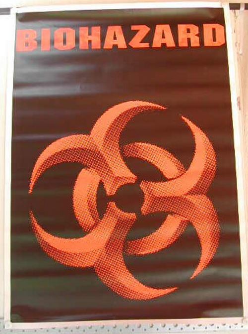 Biohazard - 61x84 cm - AFFICHE / POSTER