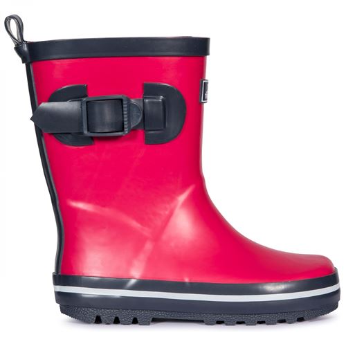 Trespass - Bottes de pluie TRUMPET - Unisexe (28 FR) (Rose foncé) - UTTP453